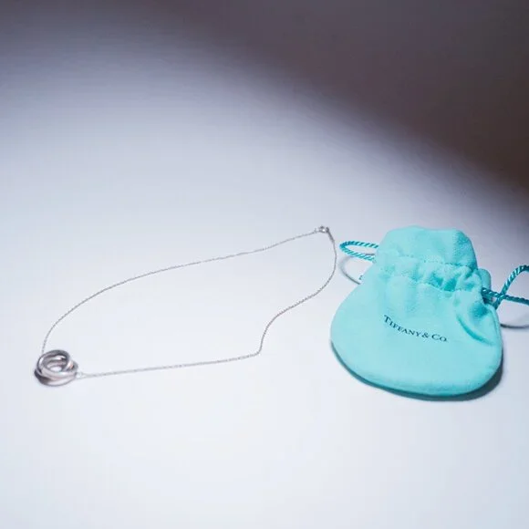 Tiffany Interlocking Rings Necklace - Picture 3 of 4